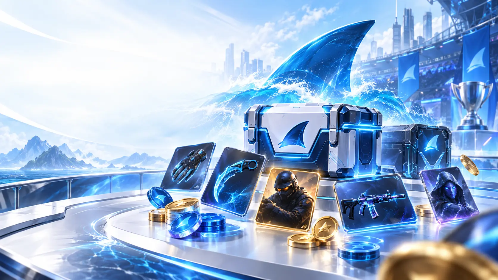 Игровой маркетплейс SharkPay